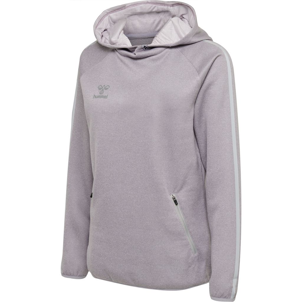 Hummel Damen hmlCIMA Hoodie - 205489, Farbe:Grau, Textil:L