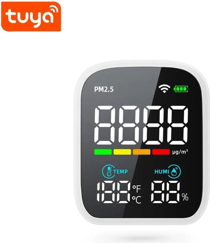 Smoot Air : Moniteur de qualité de l'air intérieur précis et compact