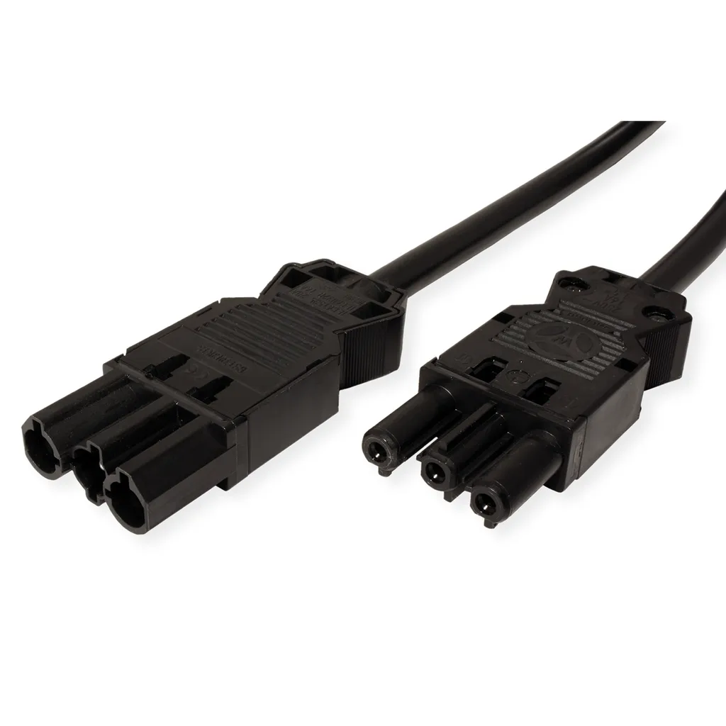 Rallonge GST18-3 4m pour corriger les câbles trop courts en noir