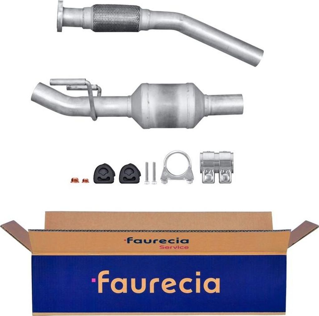 Katalysator Euro 3 mit Anbauteilen FAURECIA für u.a. MERCEDES-BENZ SPRINTER