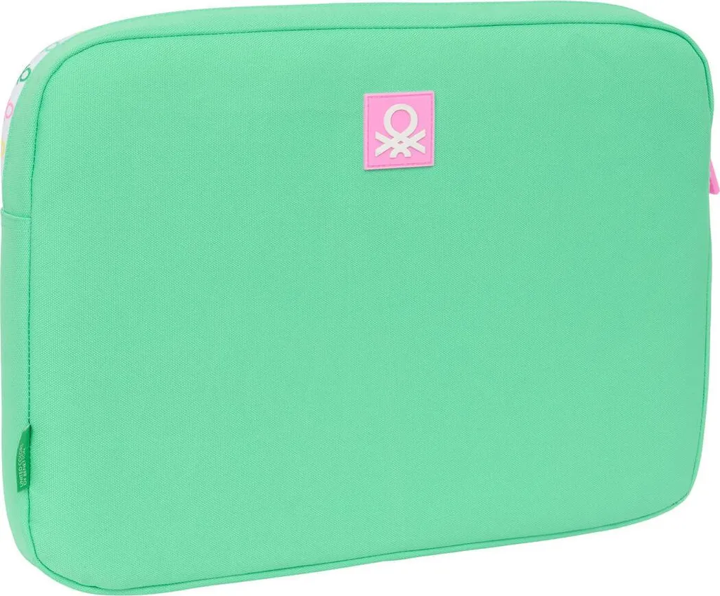 Housse ordinateur portable Benetton Mint 15,6 pouces - Étui 39,5x27,5 cm