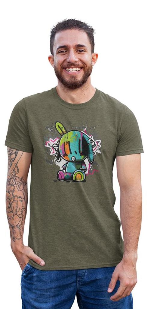 D&B Uni Polo ST00193 Bunny MilitärGrün-Größe M