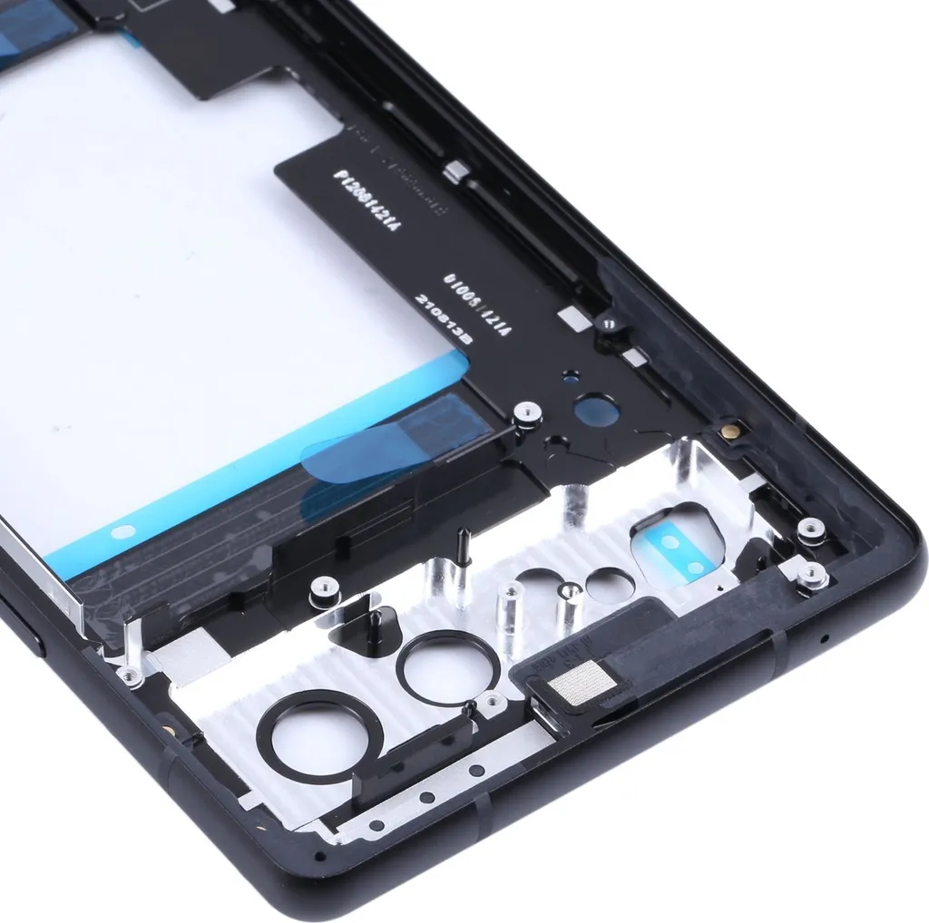 Cadre central Google Pixel 6 noir - Corrige l'écran décollé et châssis - 2