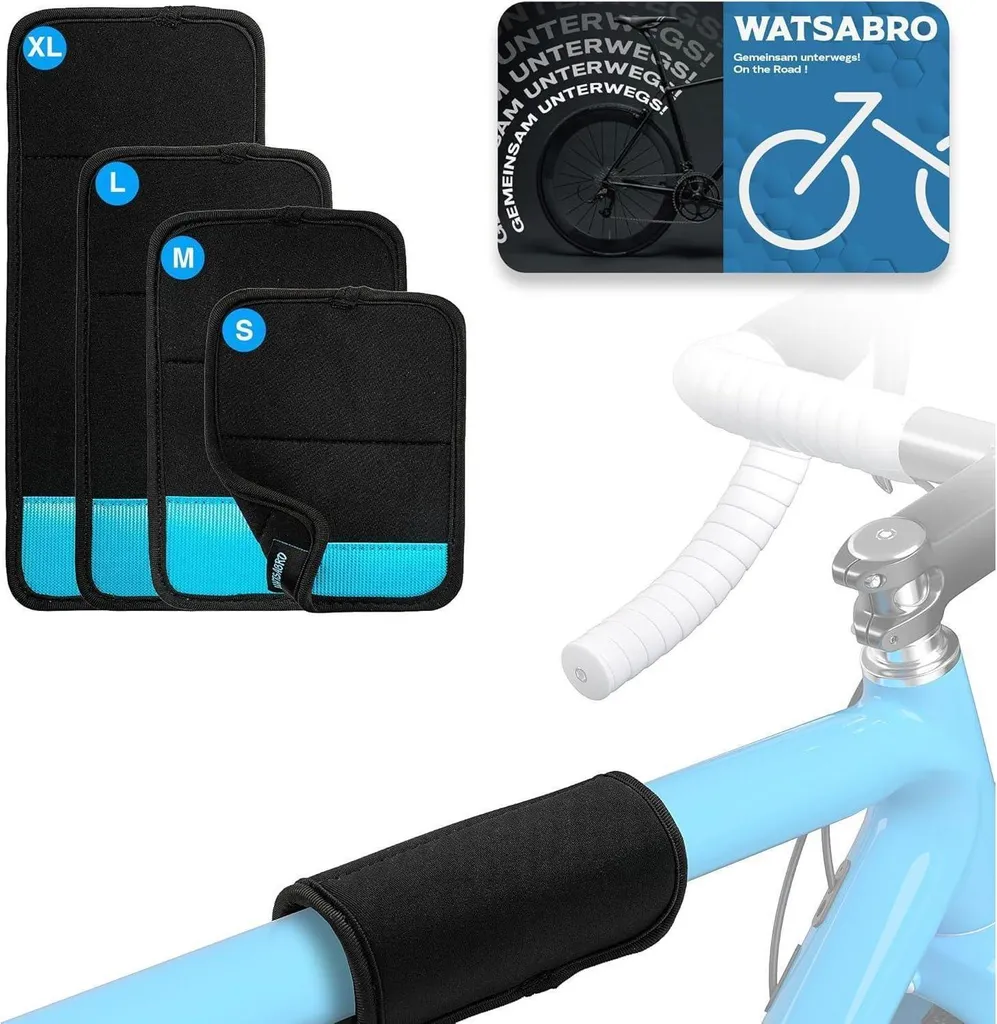 Éviter les rayures sur cadre de vélo avec ce kit protection néoprène