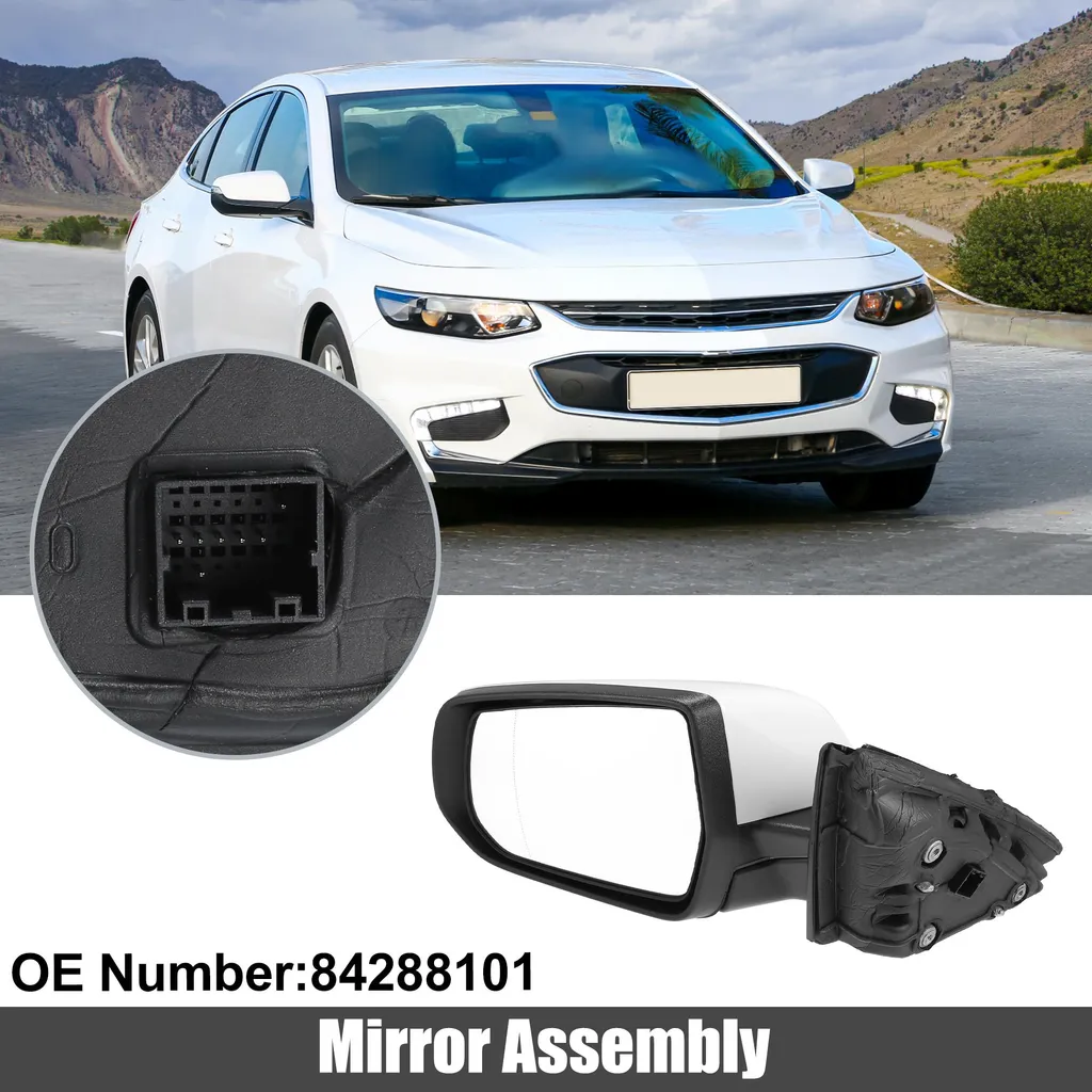 Rétroviseur Gauche Chevrolet Malibu Hybrid 2016-2018 Blanc 84288101