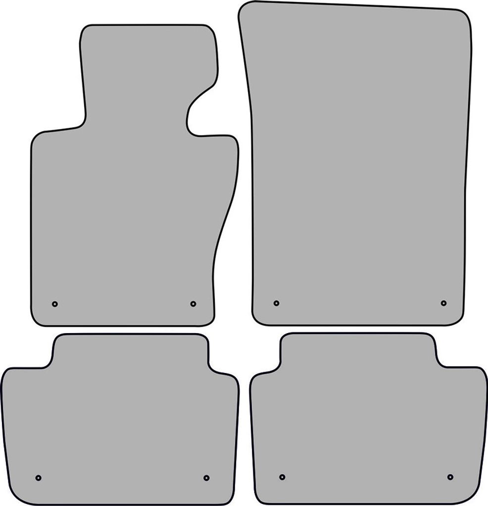 Luxus Fußmatten für BMW X3 E83 xDrive sDrive Bj. 2003-2010