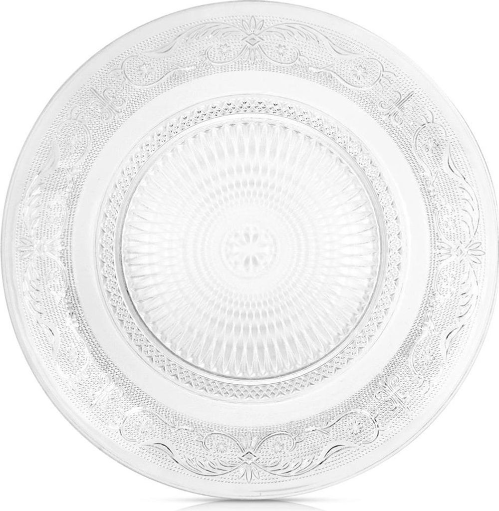 Kuchenständer aus Glas, 25 cm - Spülmaschinenfest