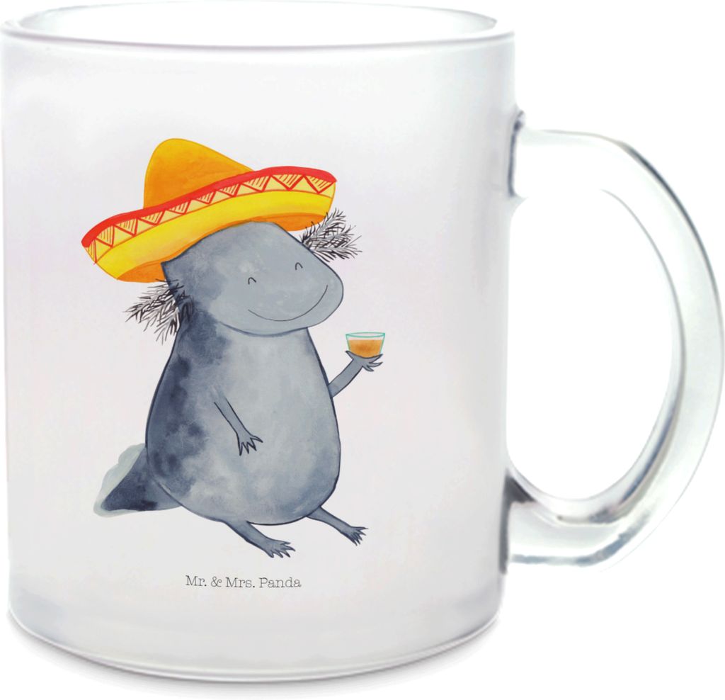 Mr. & Mrs. Panda Tee Tasse Axolotl Tequila - Transparent - Produktbild 