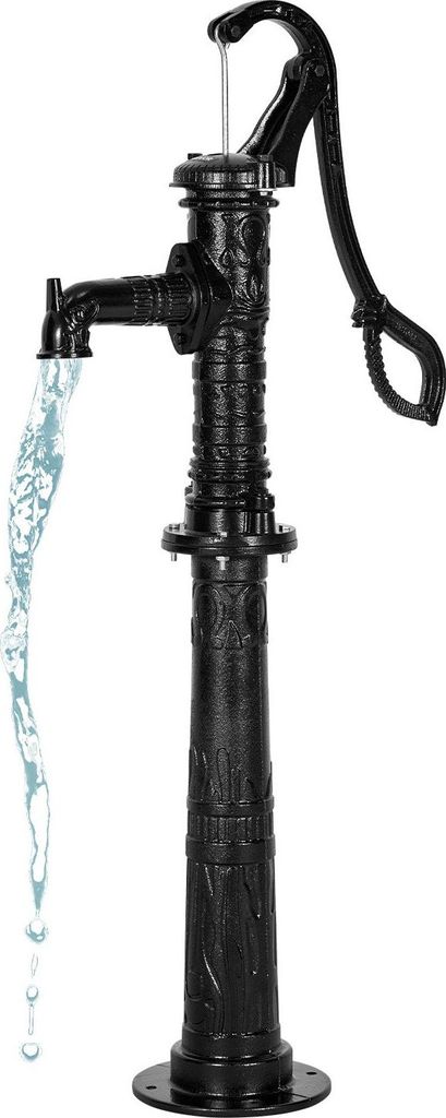 Schwengelpumpe Antik - Brunnen-Handpumpe Nostalgie - Produktbild 