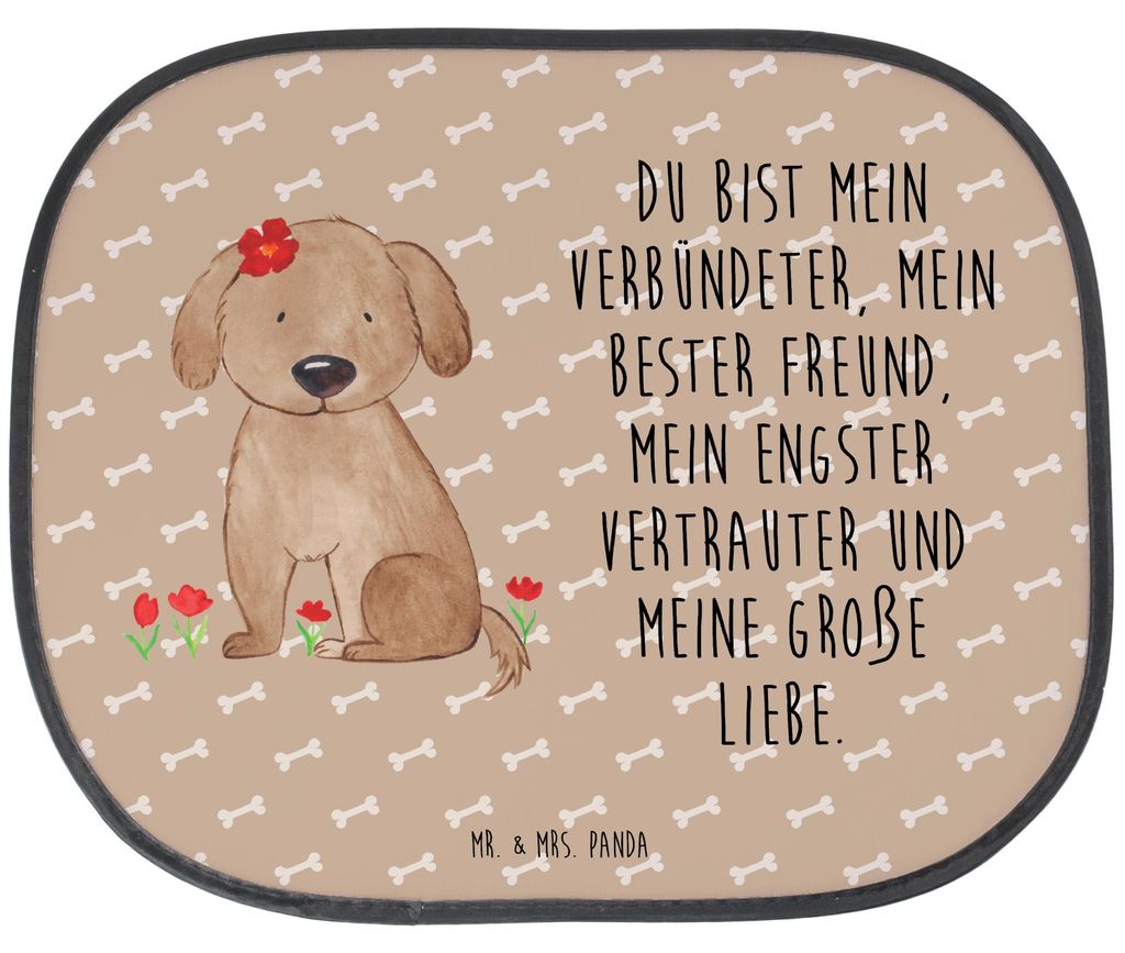 Mr. & Mrs. Panda Sonnenschutz Autoscheibe Hund Dame - Hundeglück - Geschenk, Liebe, Hunde, Auto, Scheibenschutz, für Autoscheiben, Sonnenblende, ...