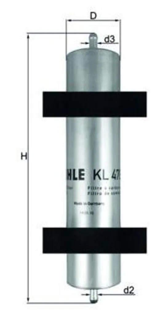Éliminez les impuretés moteur avec le filtre à carburant KNECHT KL 478
