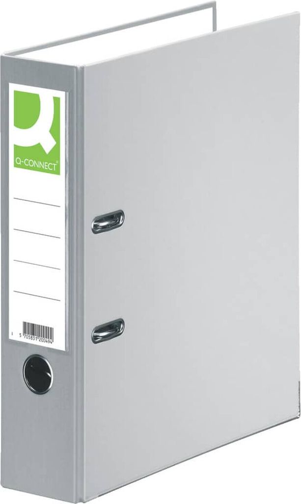 Ordner PP - A4 80 mm grau. Produktbild 
