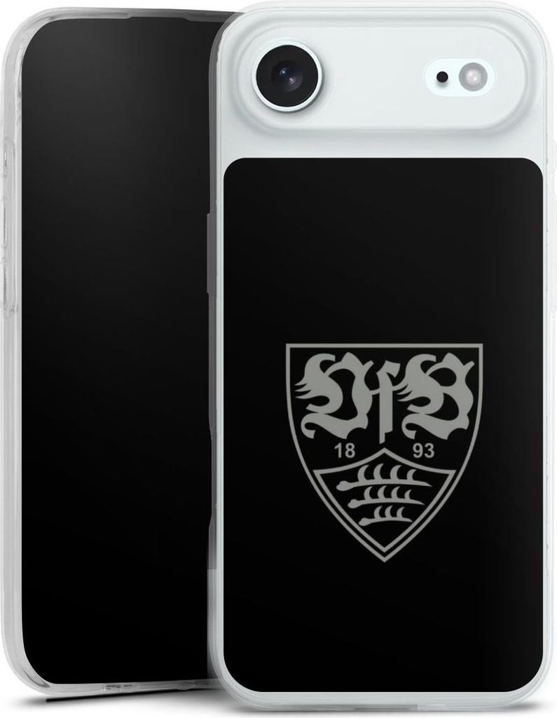 DeinDesign Slim Hülle für Apple iPhone Air Silikon Case Ultra Dünn Handyhülle Logo Offizielles Lizenzprodukt VfB Stuttgart