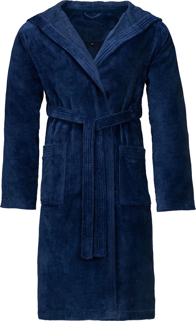 Vossen Texas Accappatoio con Cappuccio Unisex - Colore Winternight L