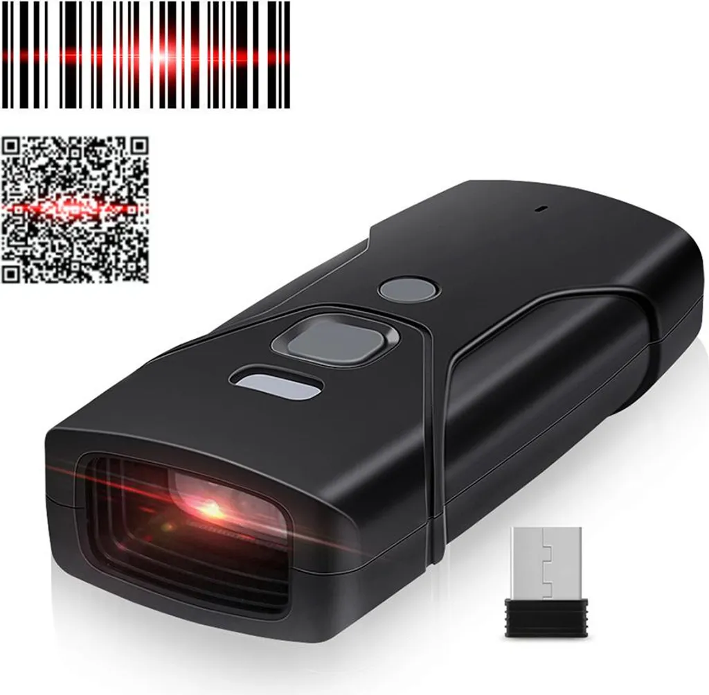 Scanner de code-barres tri-mode avec numérisation rapide QR et 1D - 2