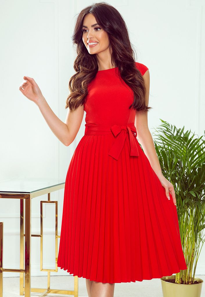 Numoco Minikleid für Frauen Lila rot XL