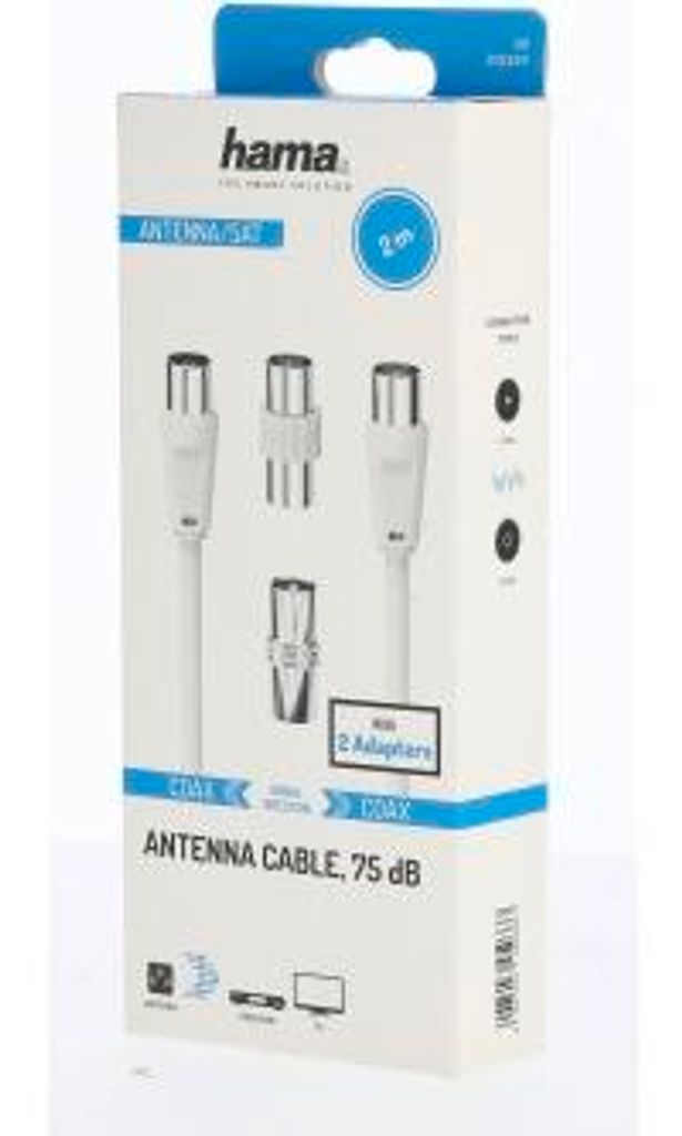 Antennenanschluss-Set, Antennenkabel, 2 m, 2 Produktbild 