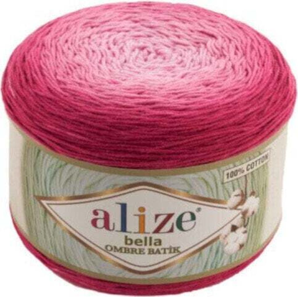 Alize Bella Ombre Batik 7405 Dark Pink Wolle | Kaufland.de
