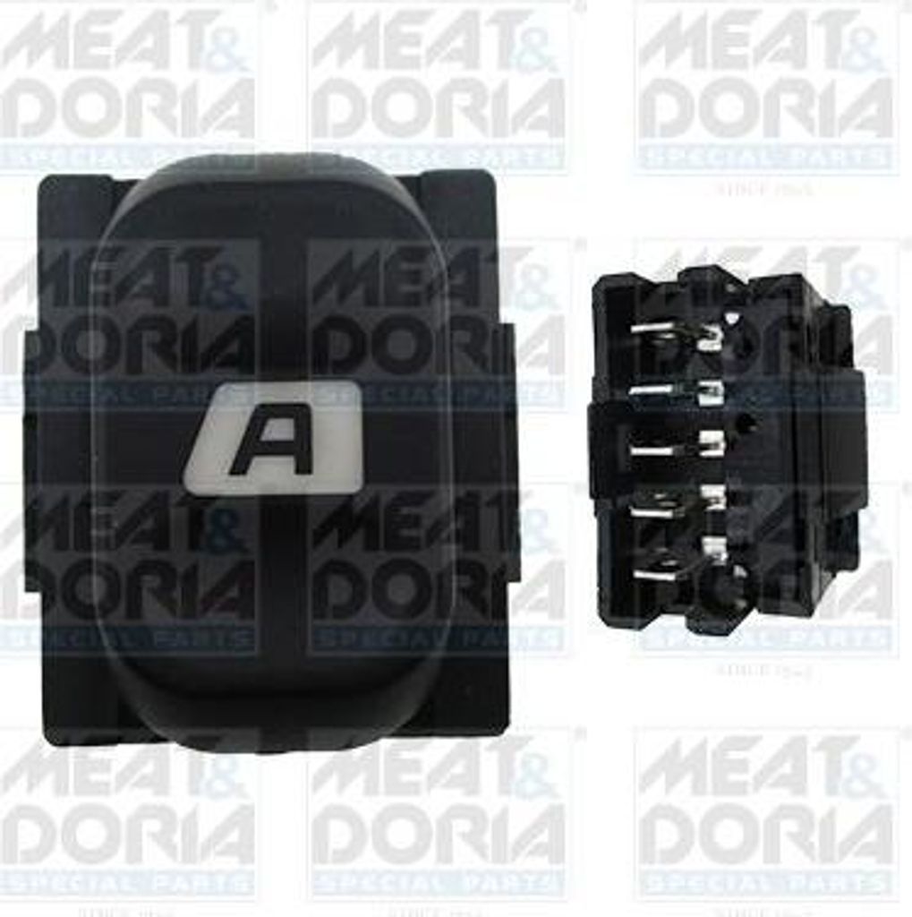 MEAT & DORIA 26357 Schalter, Fensterheber OE 6552KT kompatibel mit Partner, Berlingo