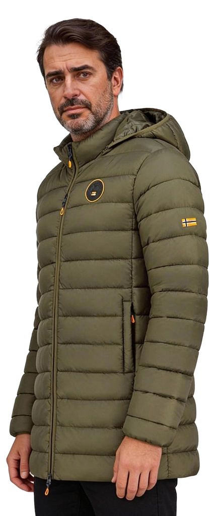 Geographical Norway WZ5087H/GN-KAKI Herren-Steppjacke in Produktbild 