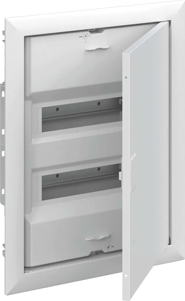 Tableau Électrique UK624N3 avec Porte Métallique 2 Rangées 24 Mod