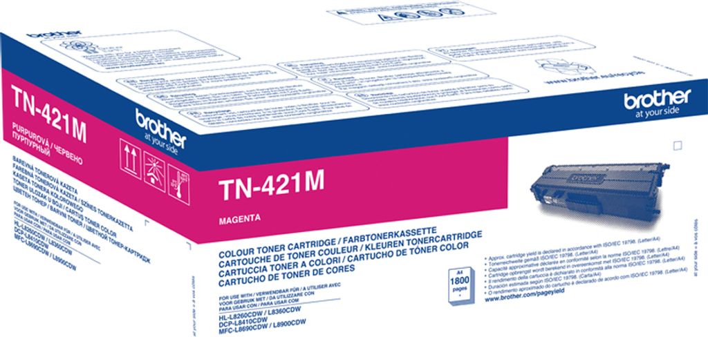 Brother TN-421 M toner magenta Image du produit 