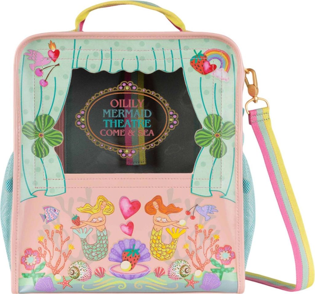 Oilily Schultertasche Theater Handbag Apricot Blush rosa