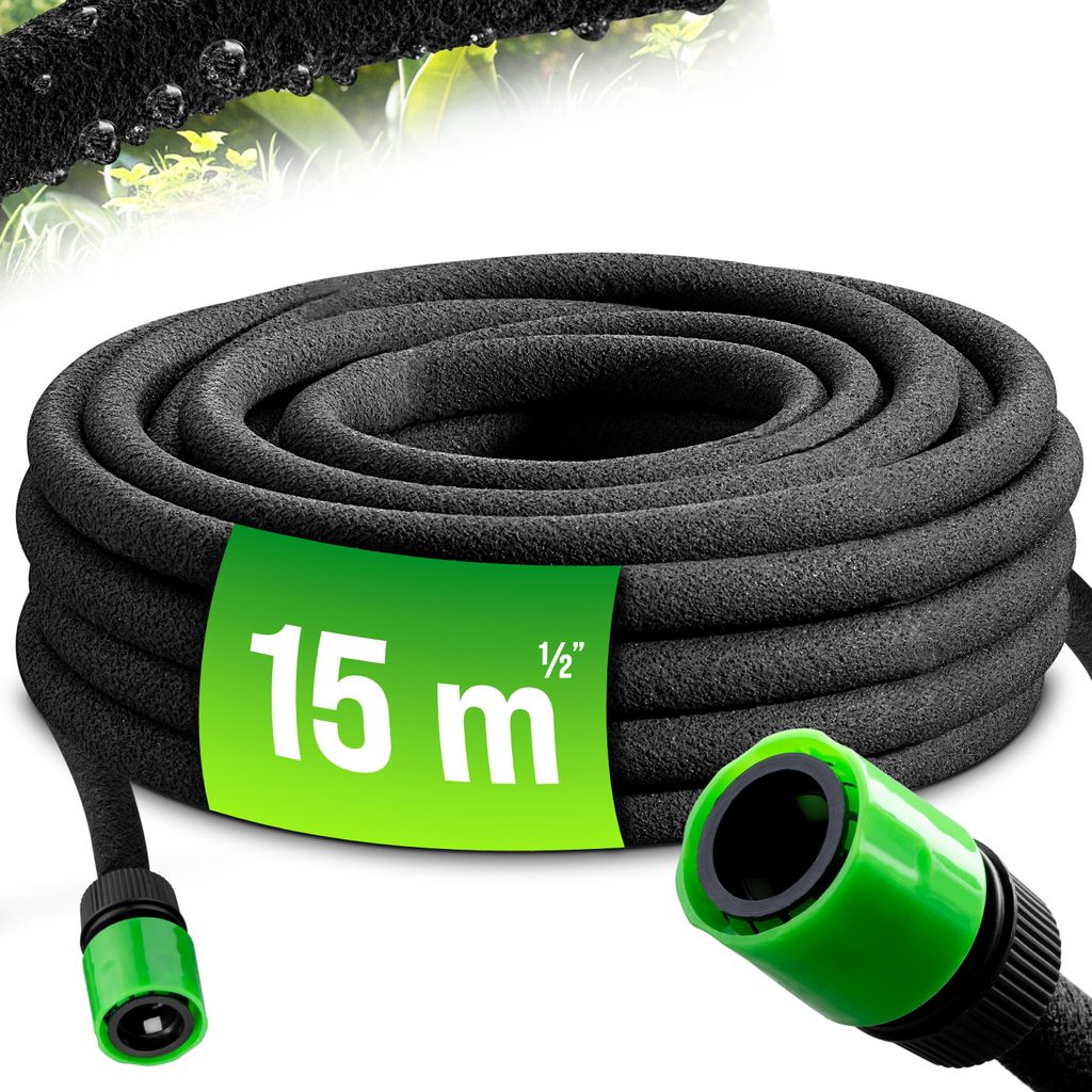 GARDEBRUK® Tuyau d’irrigation microporeux 15m 1/2" Image du produit 