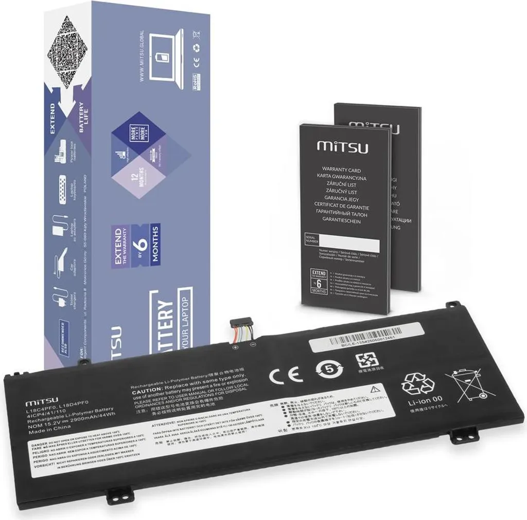 Batterie L18C4PF0 L18M4PF0 pour Lenovo ThinkBook 13S 14S haute qualité