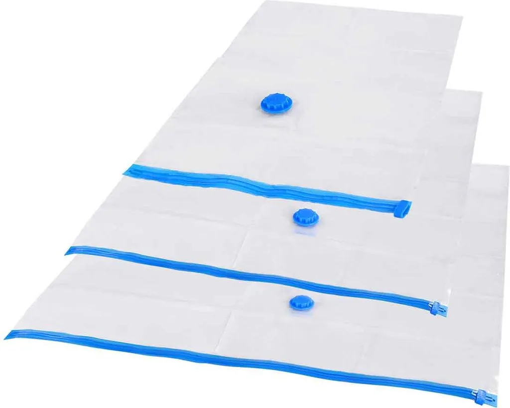 Sacs sous vide de voyage et maison 100 cm³ gain de place lot 10