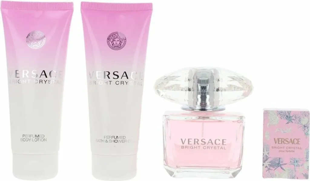 Versace Bright Crystal Coffret Cadeau Eau de Toilette pour Femme 90ml