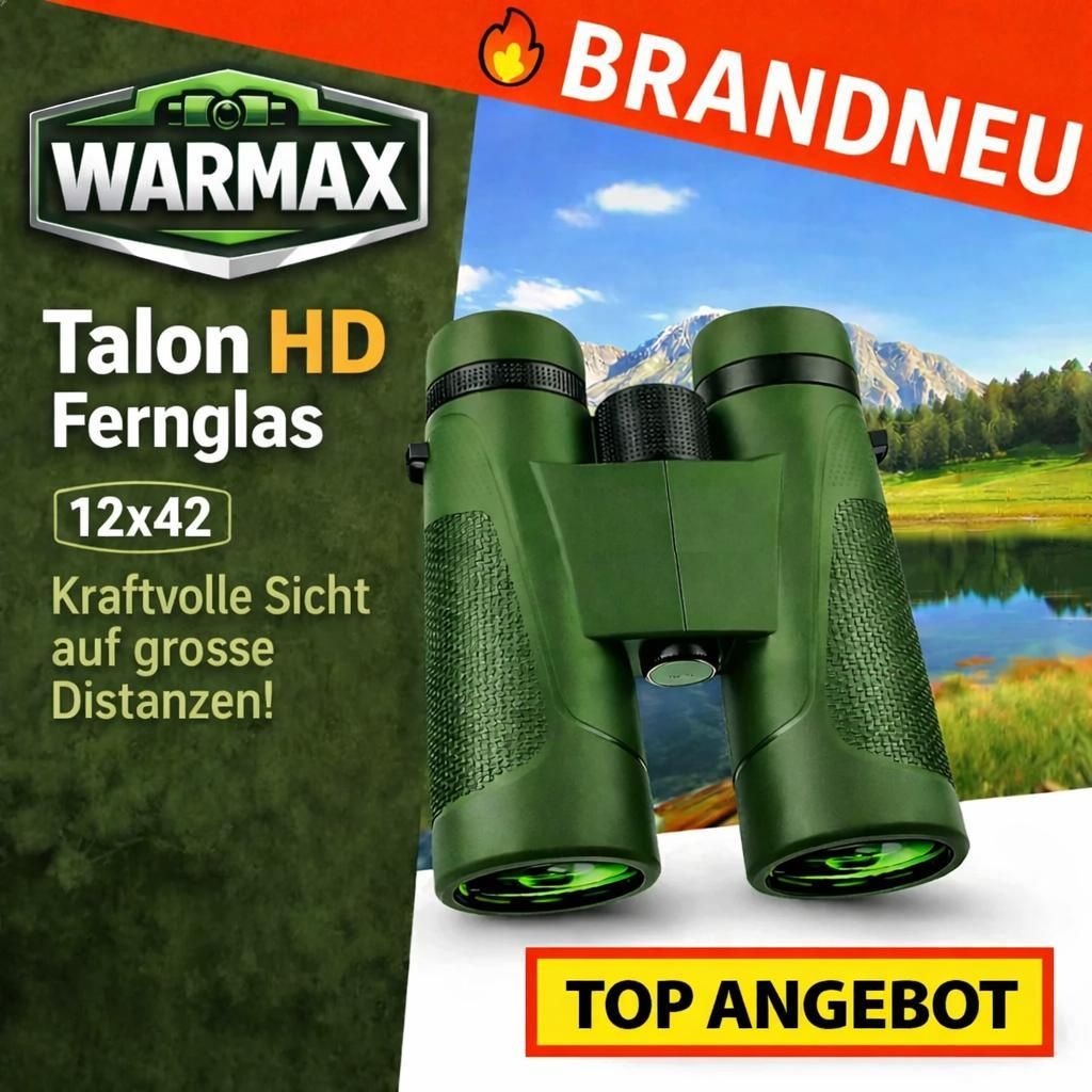 Dalekohled Warmax™ Talon HD 12x42 profesionální vysoce Obrázek produktu 