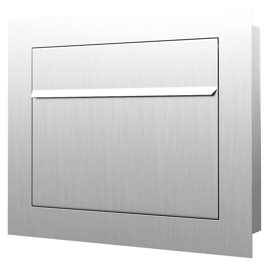 Einbau-Briefkasten Sora aus Edelstahl