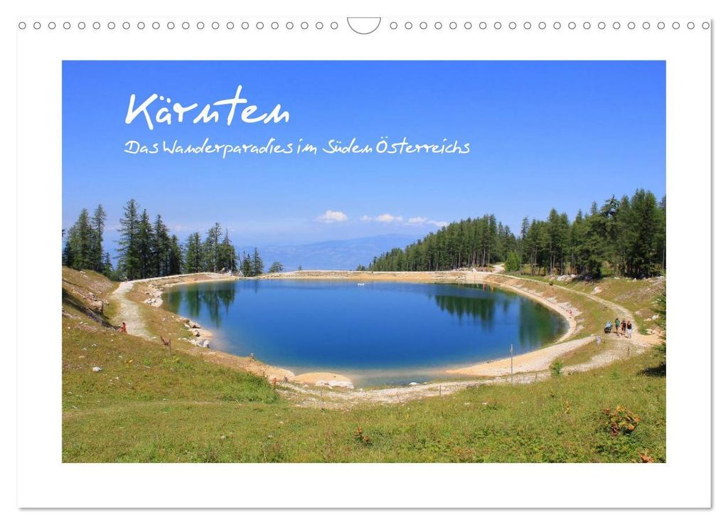 Kärnten - Das Wanderparadies im Süden Österreichs (Wandkalender 2027 DIN A3 quer), CALVENDO Monatskalender