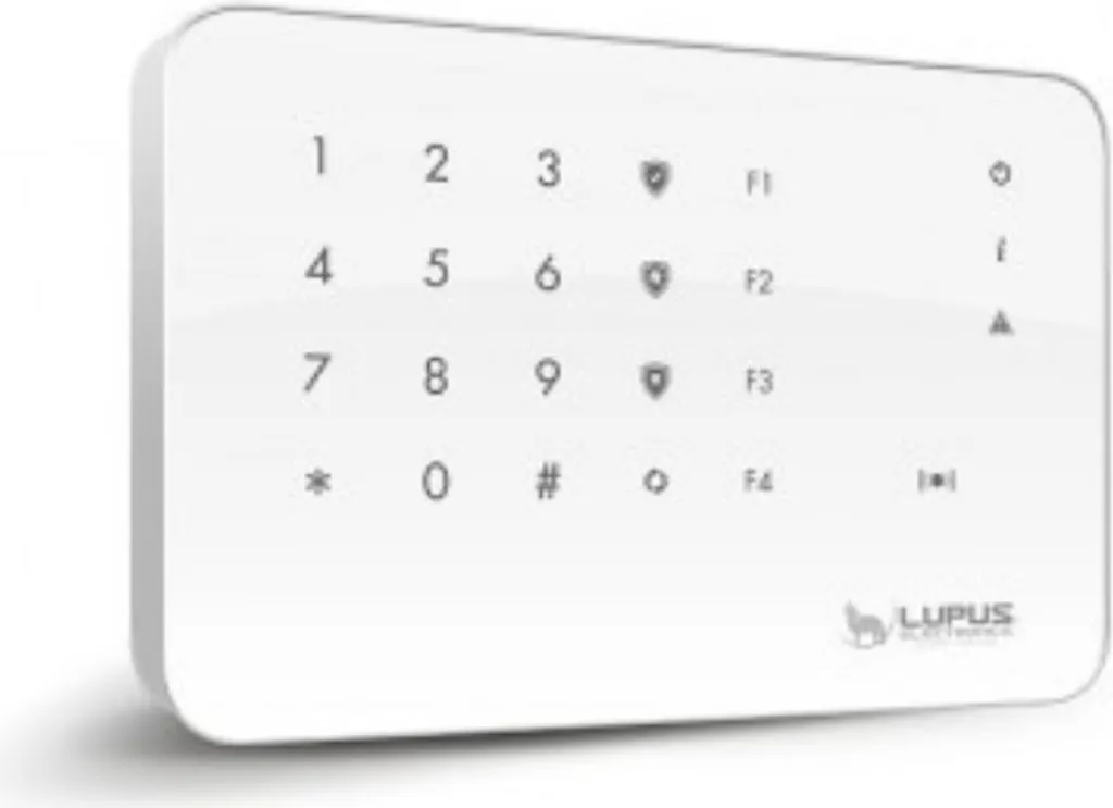 Clavier à Code Extérieur LUPUS V2 Digicode Sans Fil pour Alarme Maison - 3