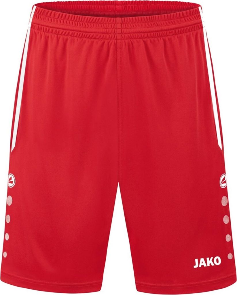 JAKO Kinder Sporthose Allround, Farbe:sportrot, Größe:164