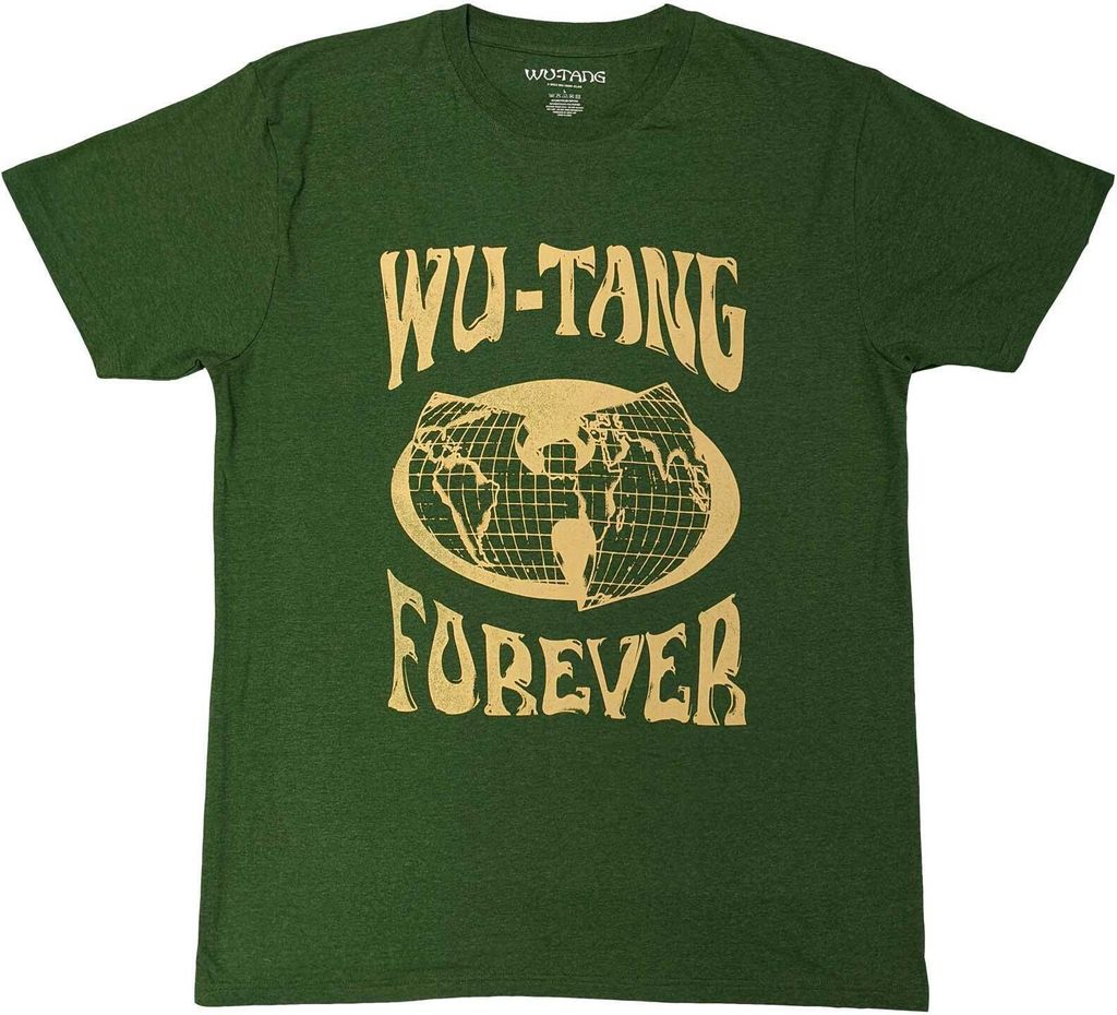 Wu-Tang Clan - "Forever" T-Shirt für Herren/Damen Uni RO5771 (XXL) (Grün)