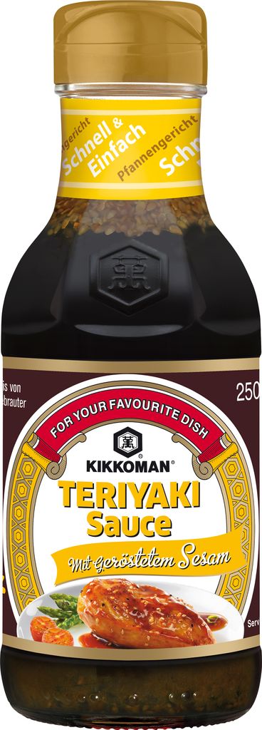 Kikkoman Teriyaki s praženými sezamovými semínky 250ml Obrázek produktu 
