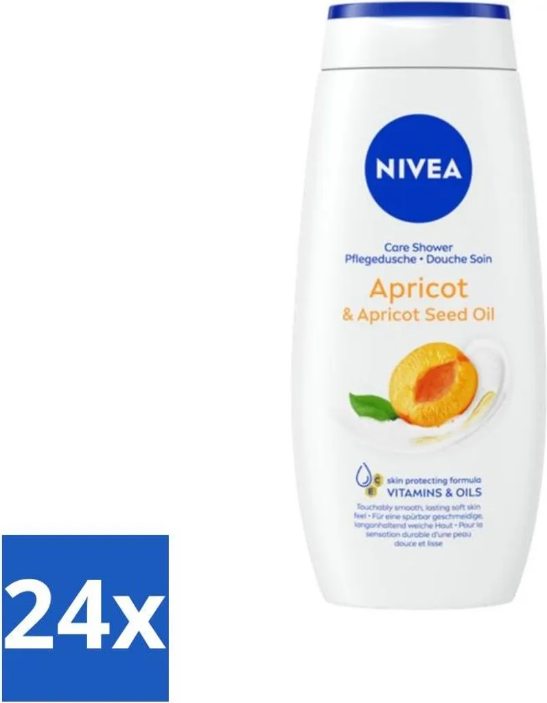 Nivea Soft Apricot 24x250ml: Profumo d'Estate per la Tua Pelle