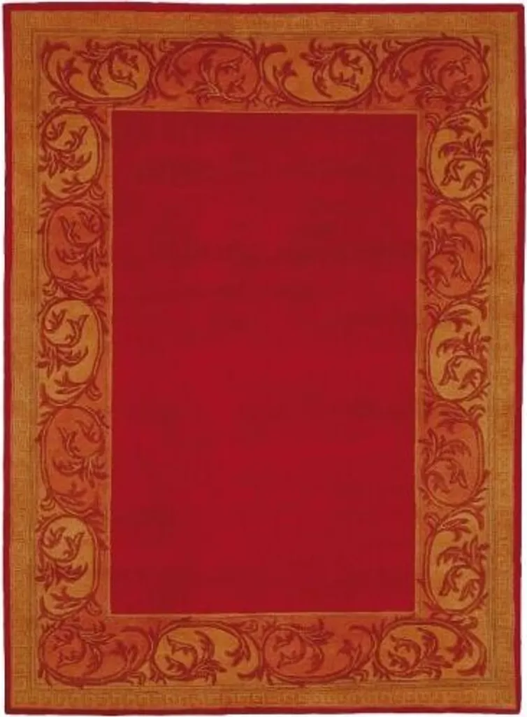 Tapis Classica Exclusiv 01 Rouge 70x140 cm - Qualité Supérieure