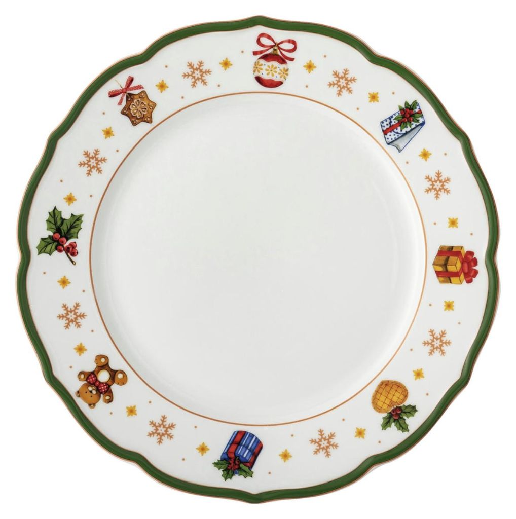 Hutschenreuther Teller 27 cm flach Happy Wintertime H. Produktbild 