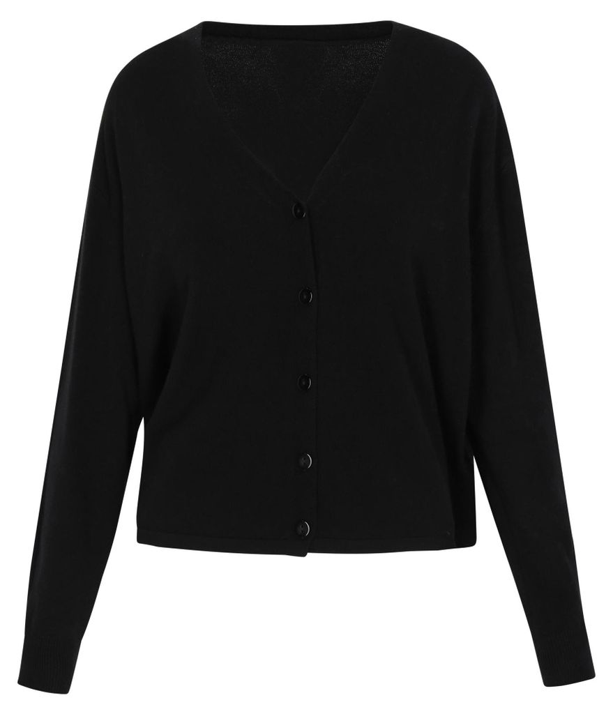 Jeona damen strickjacke - schwarz, XL/XXL