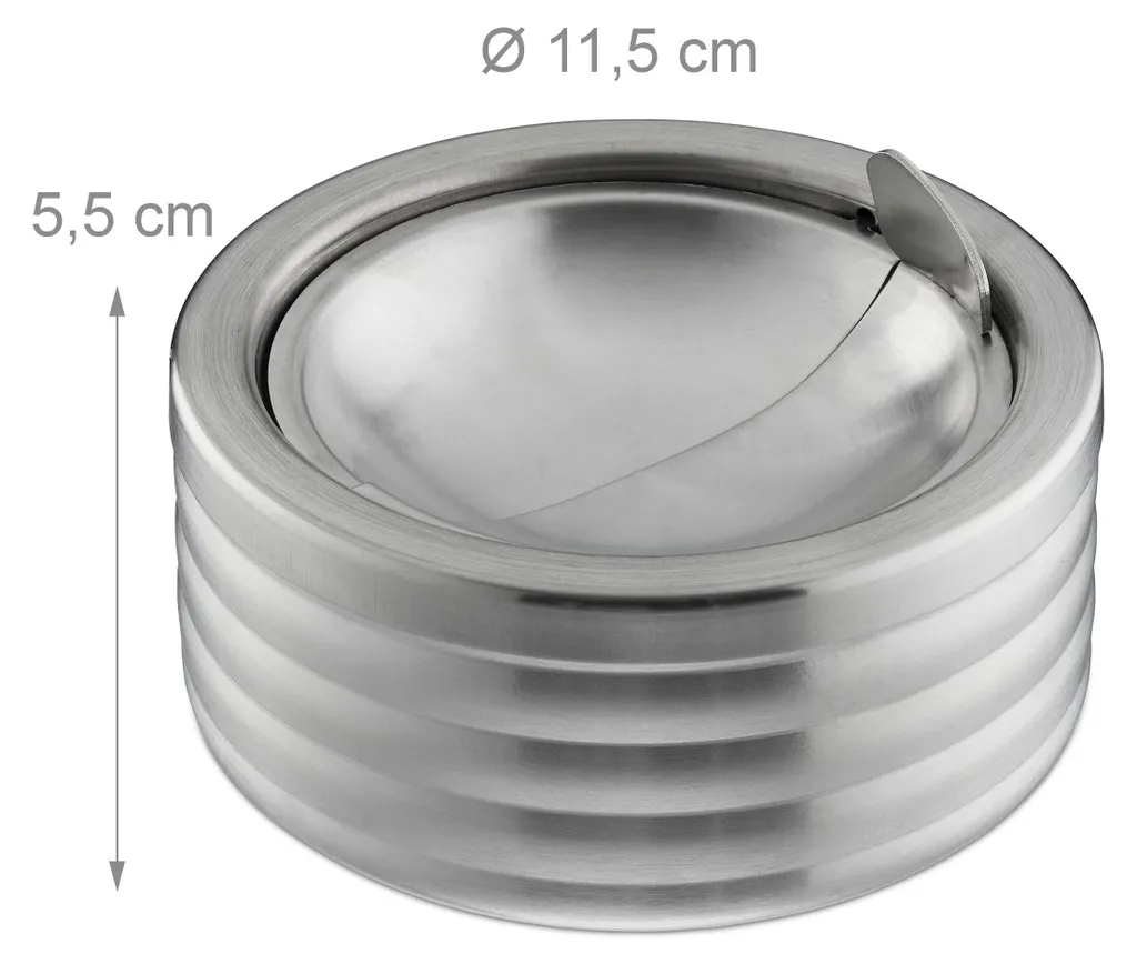 Cendriers de Table Anti-vent avec Couvercle pour Extérieur - Lot de 36 - 4