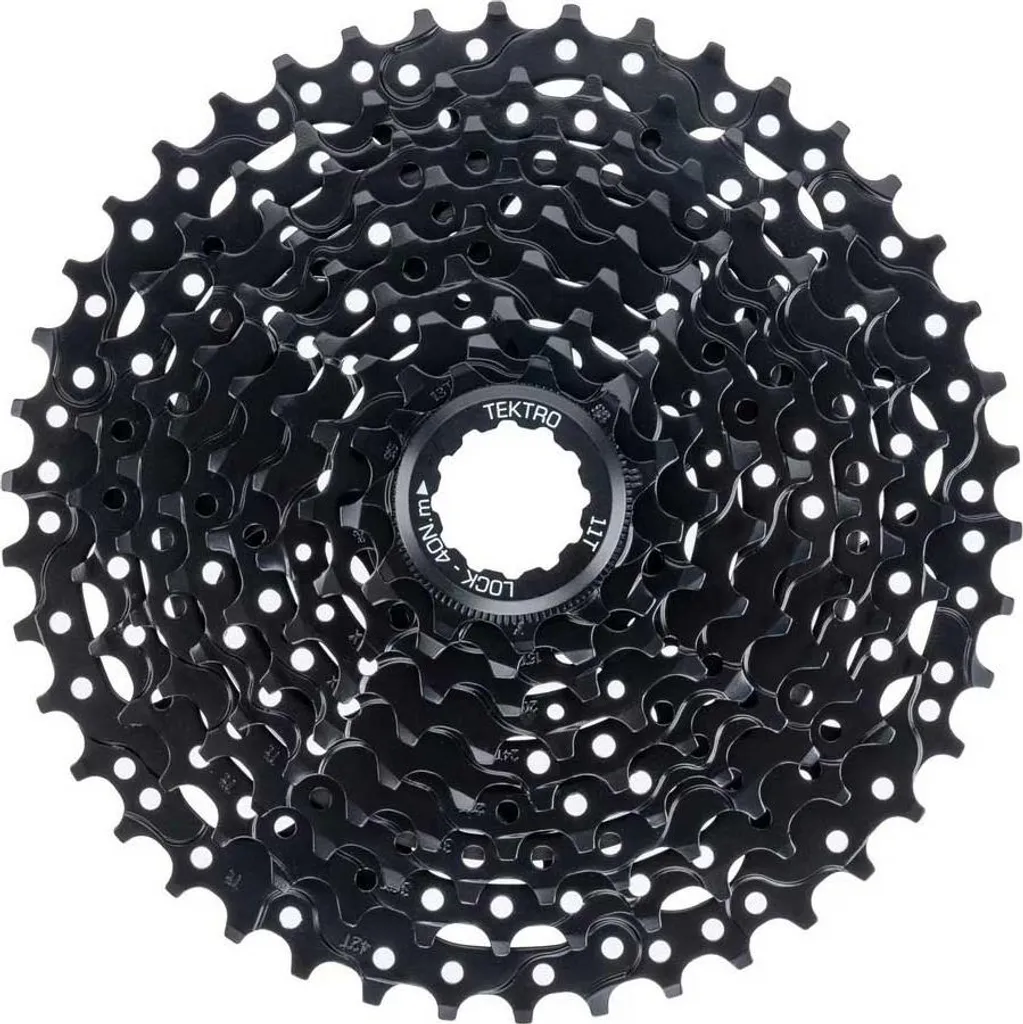 Cassette Tektro 11-42 dents anti-saut de chaîne pour vélo 9v