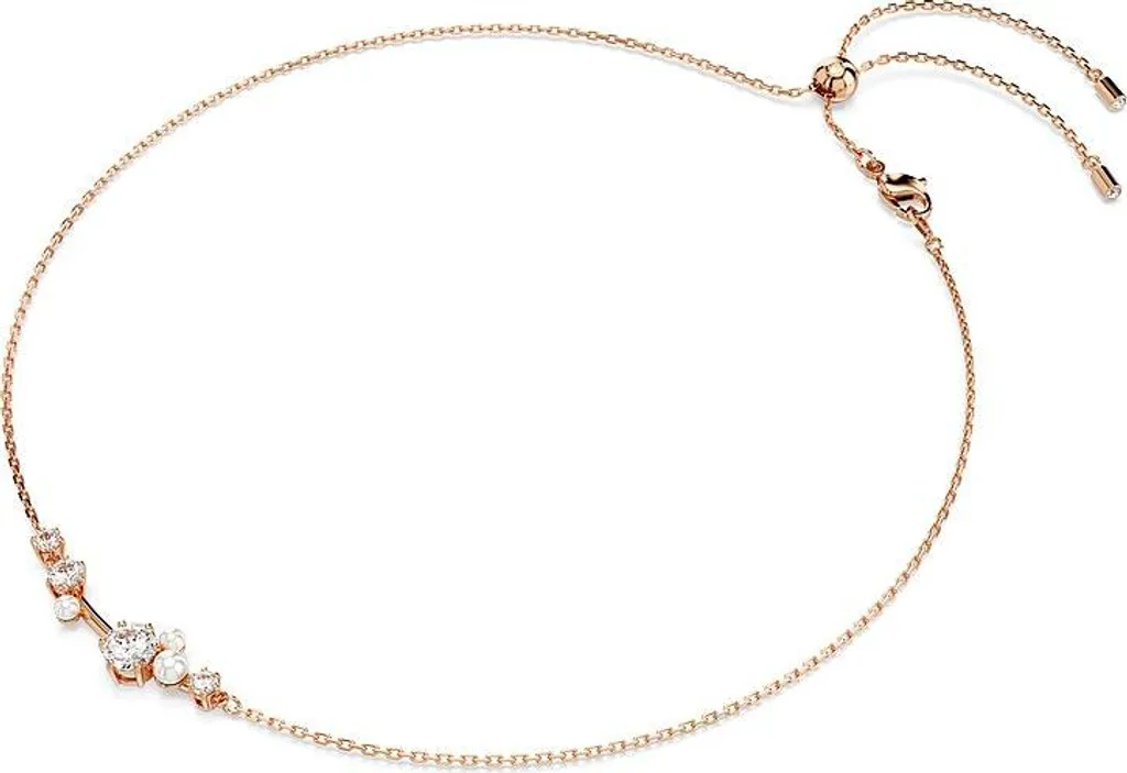Collier Swarovski Constella 5729504 - Cristal & Perle Or Rose - 3