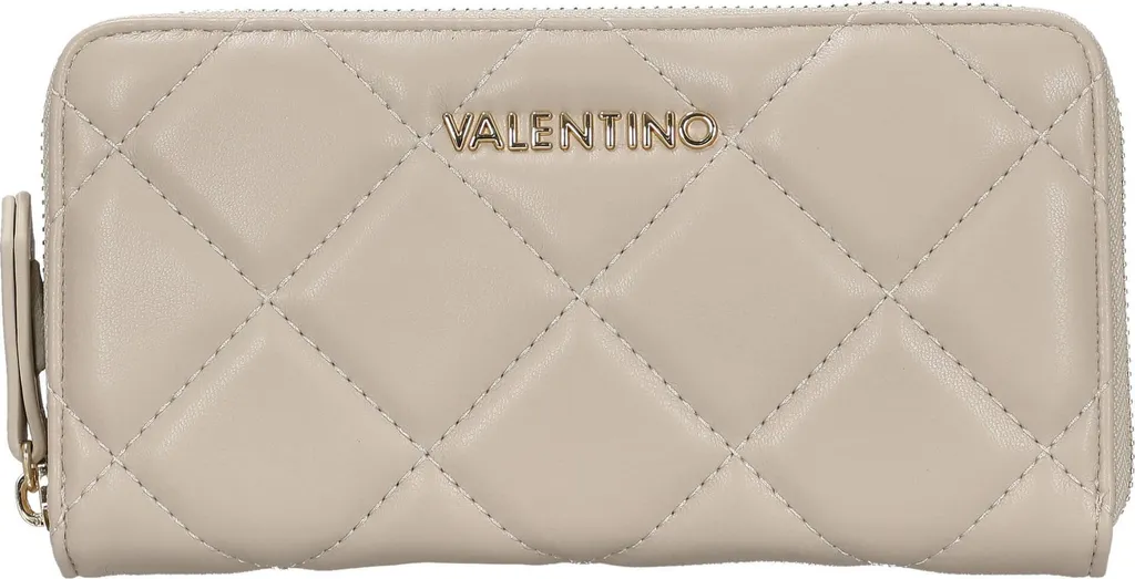 Valentino Bags Ocarina Beige 10 - Porte-monnaie matelassé chic