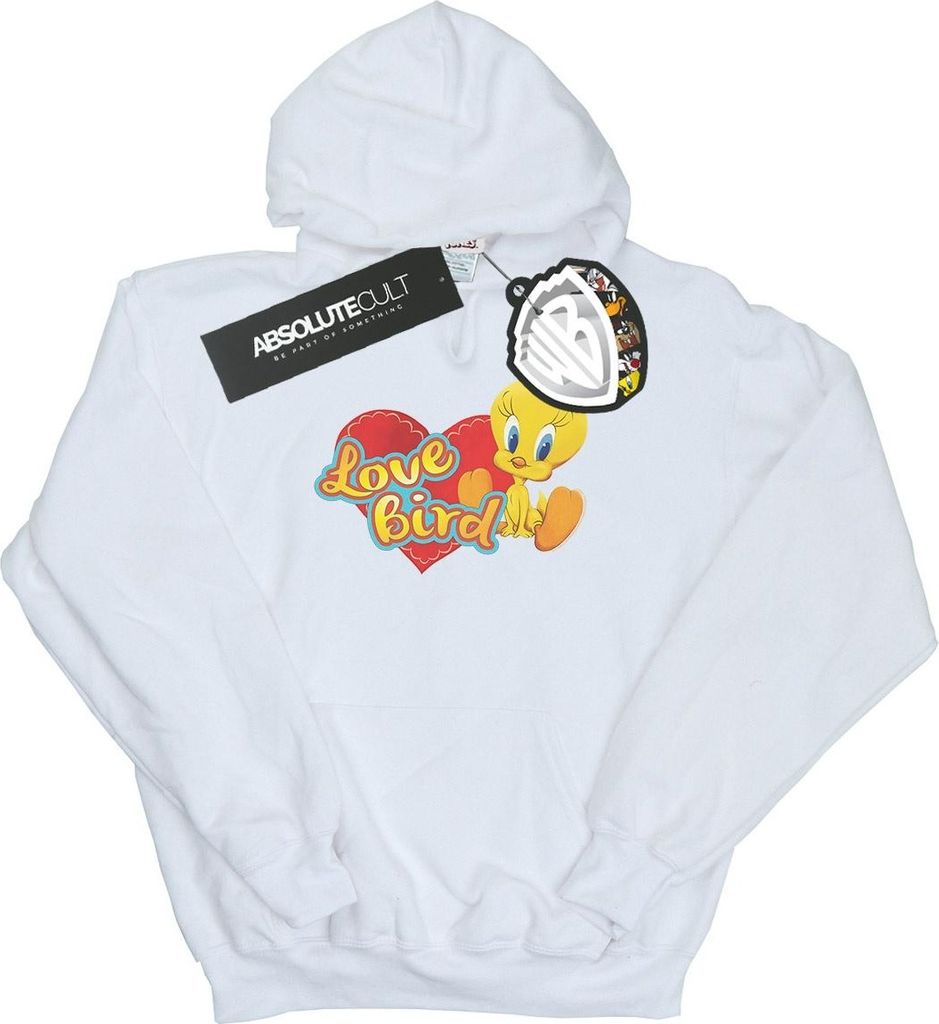 Looney Tunes - "Tweety Pie Valentine's Day Love Bird" Kapuzenpullover für Herren BI13612 (S) (Weiß)