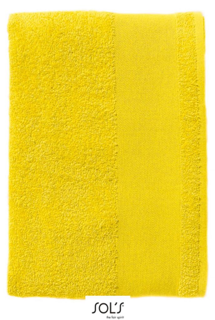 SOLs 89002 | Bath Sheet Island | 100 x 150 cm - Farbe: Lemon - Größe: 100 x 150 cm