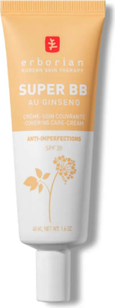 Erborian Super BB Crème au ginseng couvrante pour le visage teinte nude 40ml - 3