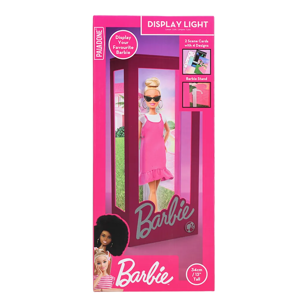 Présentoir Barbie avec éclairage LED - Vitrine d'exposition rigide - 2